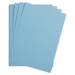 Papier dessin couleur lisse Maya 185g - Bleu ciel - 29,7 x 42 cm