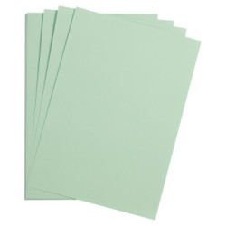 Papier dessin couleur lisse Maya 185g - Vert menthe - 50 x 70 cm