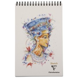 Bloc papier croquis Toutankhâmon 90g_1