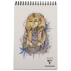 Bloc papier croquis Toutankhâmon 90g_1