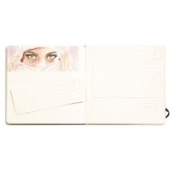 Carnet papier aquarelle cousu Fontaine 300g_1