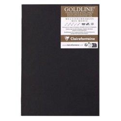 Carnet papier dessin piqué Goldline 140g