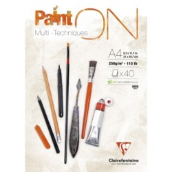 Papier multi-techniques PaintON 250g bloc_1