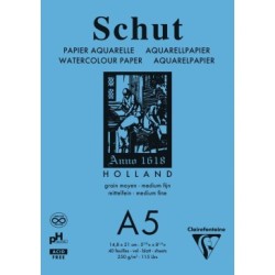 Bloc papier aquarelle Petit Grain 250g