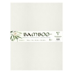 Papier aquarelle Bamboo grain fin 250g_1