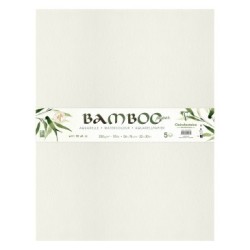 Papier aquarelle Bamboo grain fin 250g - 56 x 76 cm