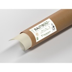 Rouleau papier aquarelle Bamboo grain fin 250g - 1300 x 500 cm