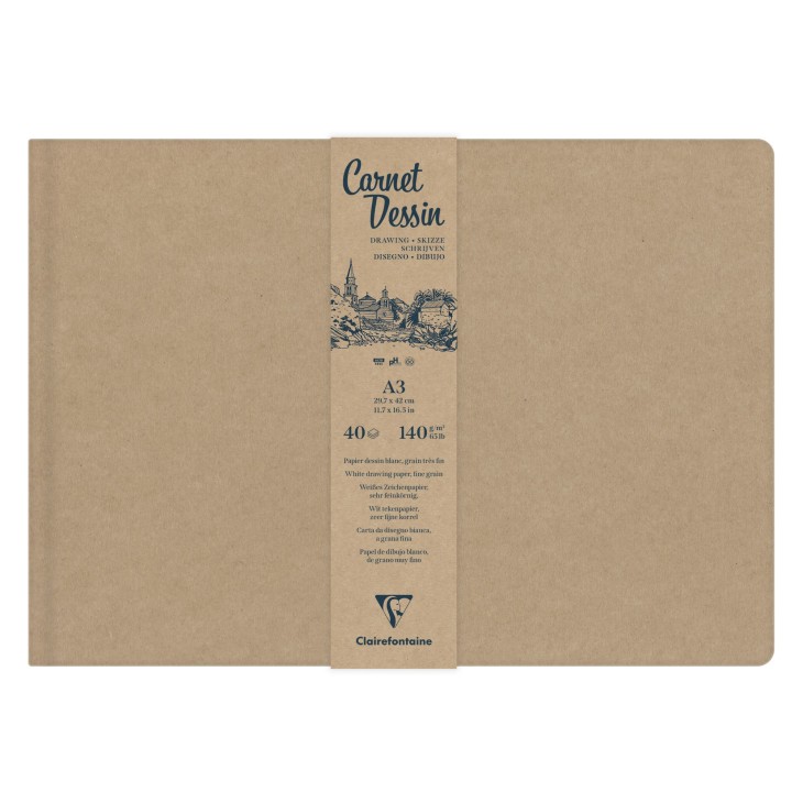 Carnet papier dessin 140g