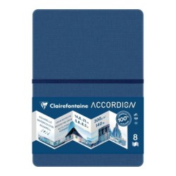 Carnet papier aquarelle Accordion 300g - 14,8 x 21 cm