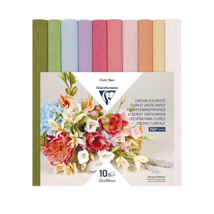 Papier crépon fleuriste