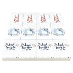 12 mini boites cadeau assorties  - Blanc