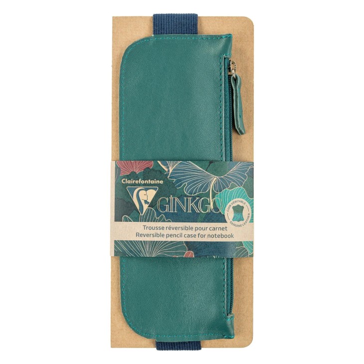 Ginkgo, Trousse carnet réversible 19x7,5