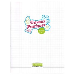 Cahier Travaux Pratiques piqué 8000 POLYPRO - 96 - 24 x 32 cm