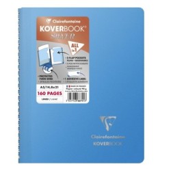 Carnet reliure intégrale enveloppante Koverbook Silver_1