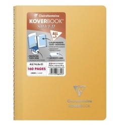 Carnet reliure intégrale enveloppante Koverbook Silver_1