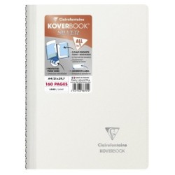 Carnet reliure intégrale enveloppante Koverbook Silver_1