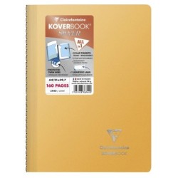 Carnet reliure intégrale enveloppante Koverbook Silver_1