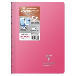 Carnet reliure intégrale enveloppante Koverbook Silver_1