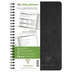 My.daily.planner carnet reliure intégrale Age Bag - Noir