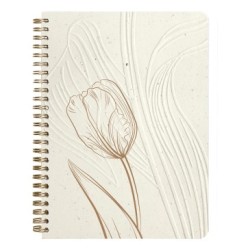 Tulip paper, Carnet reliure intégrale A5 148P dots