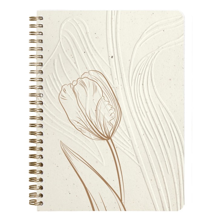 Tulip paper, Carnet reliure intégrale A5 148P dots