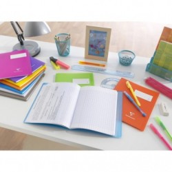 Cahier Polypro Koverbook Polypro 24X32 160P Petits Carreaux
