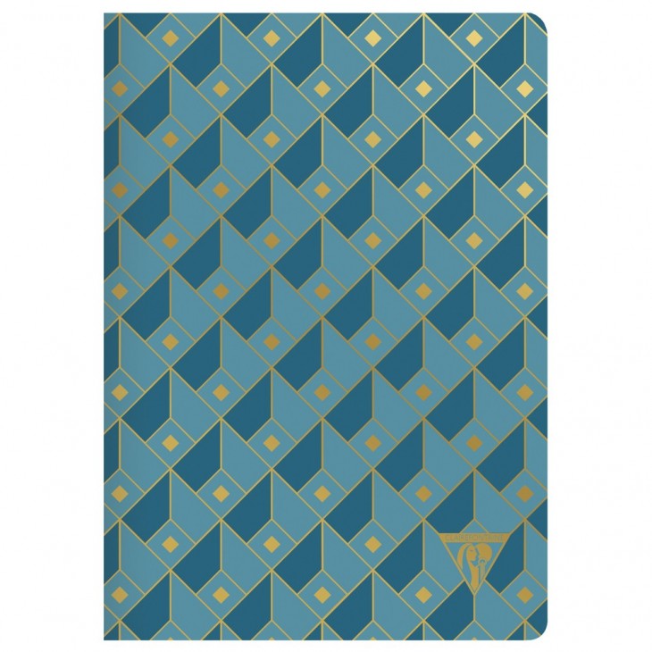 Carnet piqûre textile Neo Deco Collection Mi-Saison A5 96 pages lig