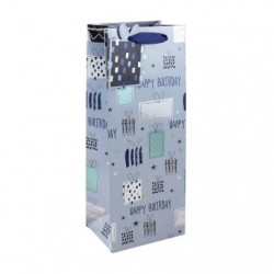 Clairefontaine Knalt - emballage cadeau - 35 cm x 5 m - bleu - papier kraft  - 1 rouleau(x) - Papiers cadeaux - Emballage cadeau