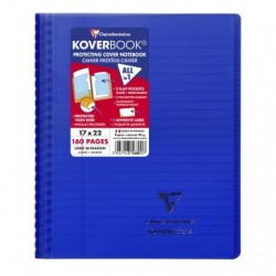 Cahier Spirale 24x32 Clairefontaine Koverbook 160 pages