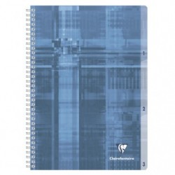 CLAIREFONTAINE Cahier reliure piqûre grand format