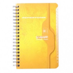 Carnet recyclé ligné notebook 22.7x29.7cm 160 pages blanches 80gr