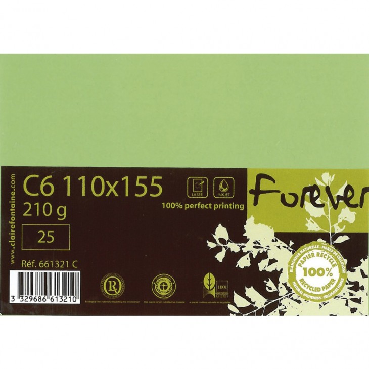 Carte 110x155 FOREVER 210g